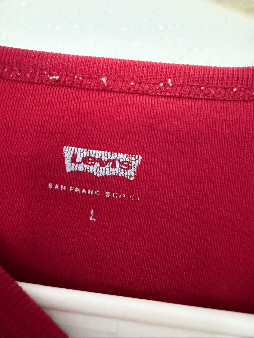 Levi's White and Deep Red Crew Neck Tee Duo - Picture 6 of 12